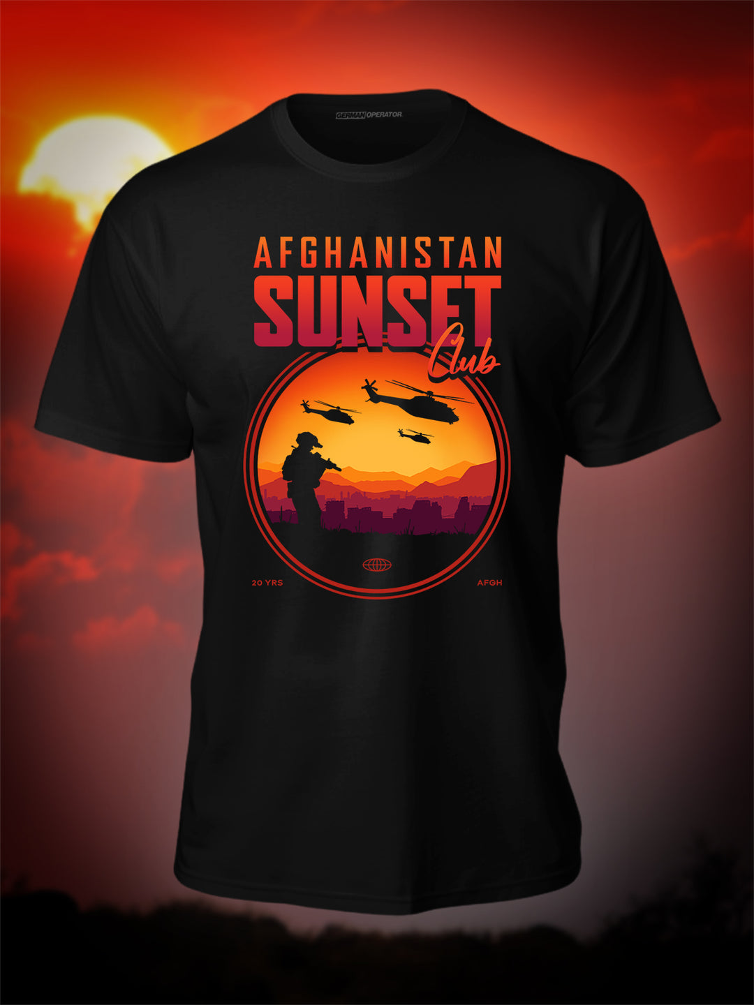 "AFG Sunset Club" Premium Shirt