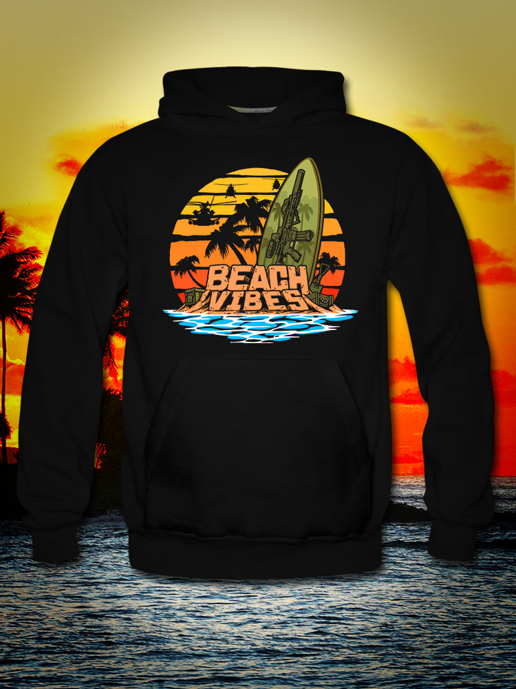 "Beach Vibes" Premium Hoodie