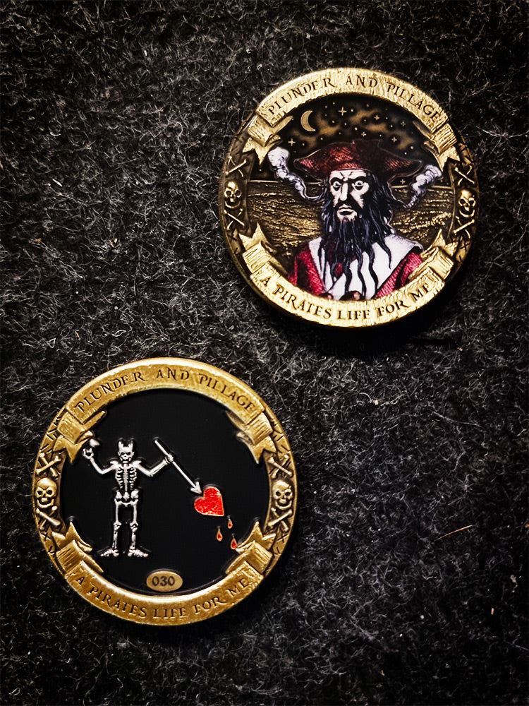 "SOF Blackbeard" Limited Coin