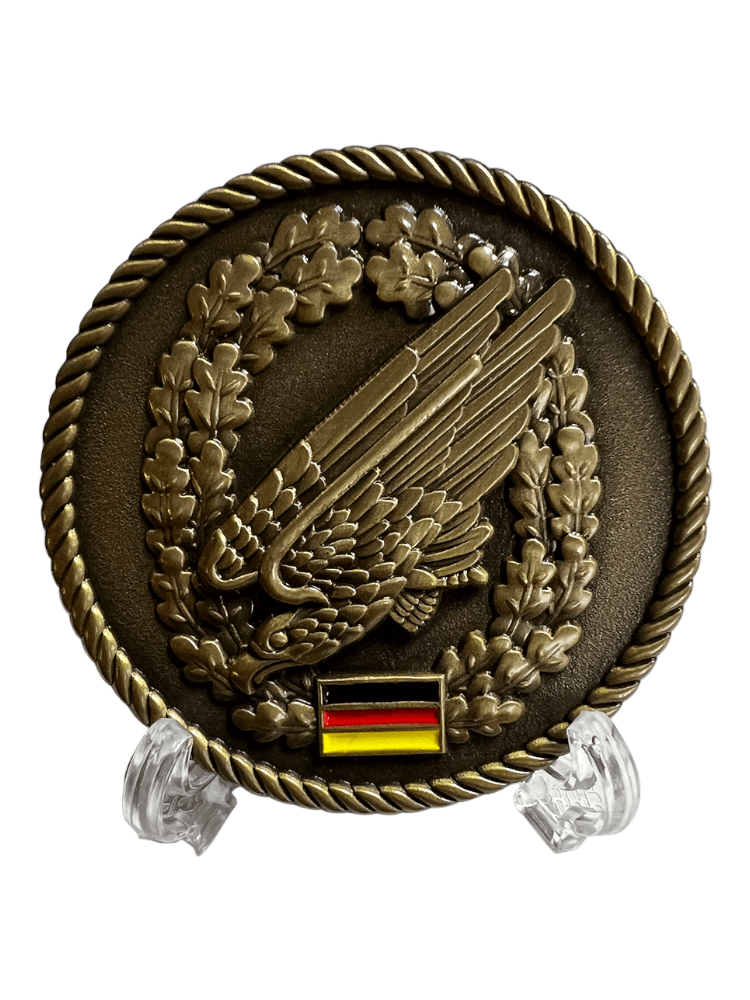 Coin Ständer transparent verstellbar