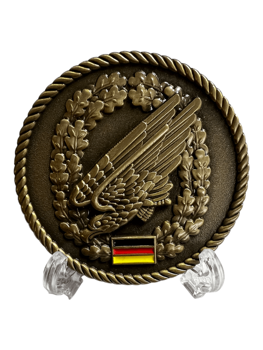 Coin Ständer transparent verstellbar