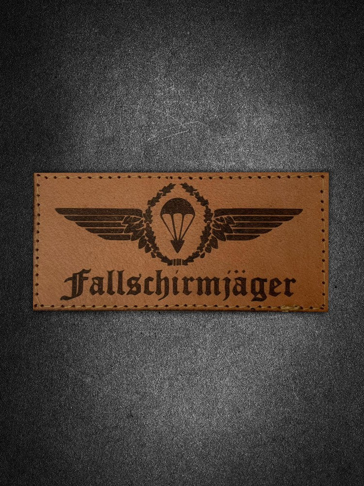 "Fallschirmjäger" Leder Patch
