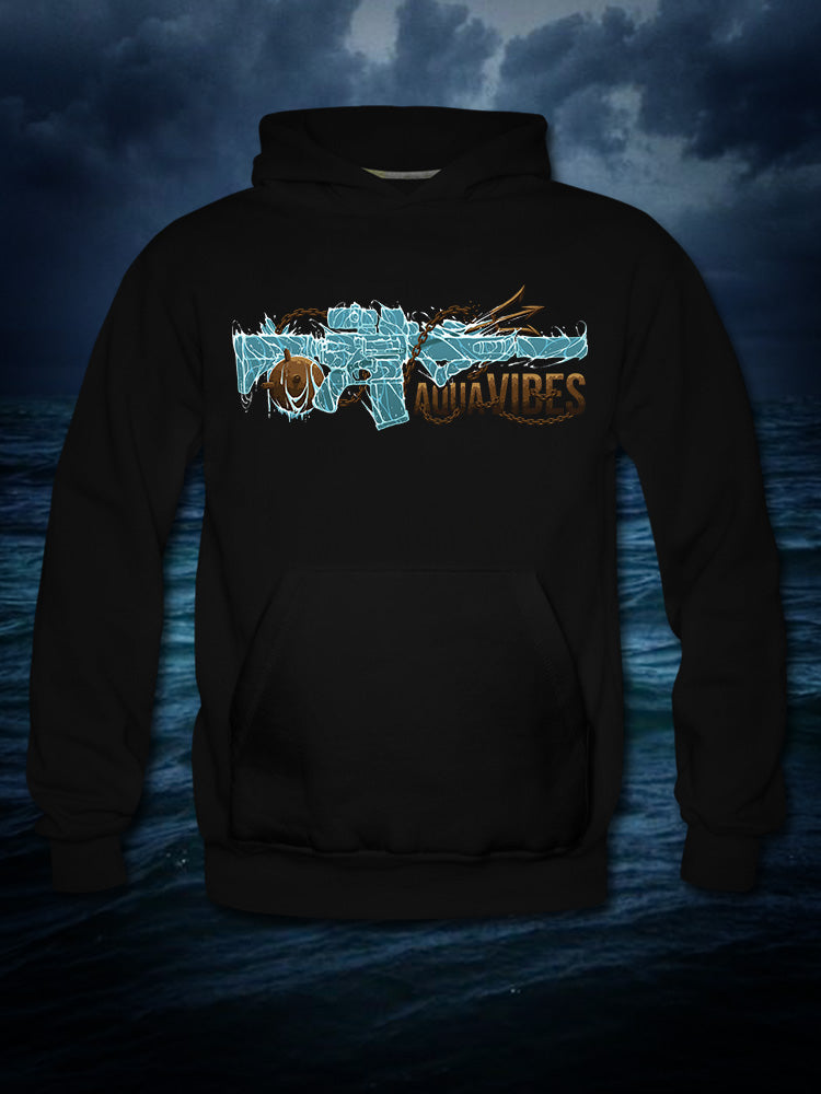"Aqua Vibes" Premium Hoodie