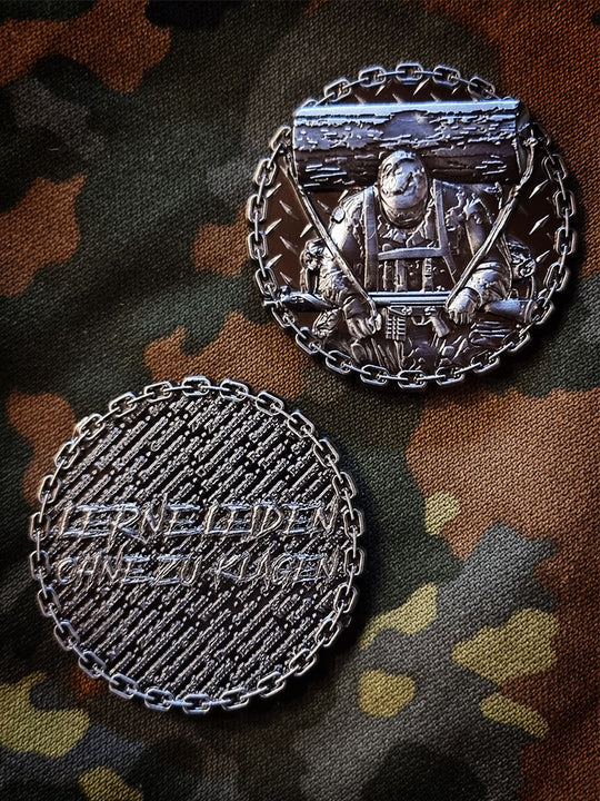 "Lerne Leiden ohne zu klagen" Limited Coin