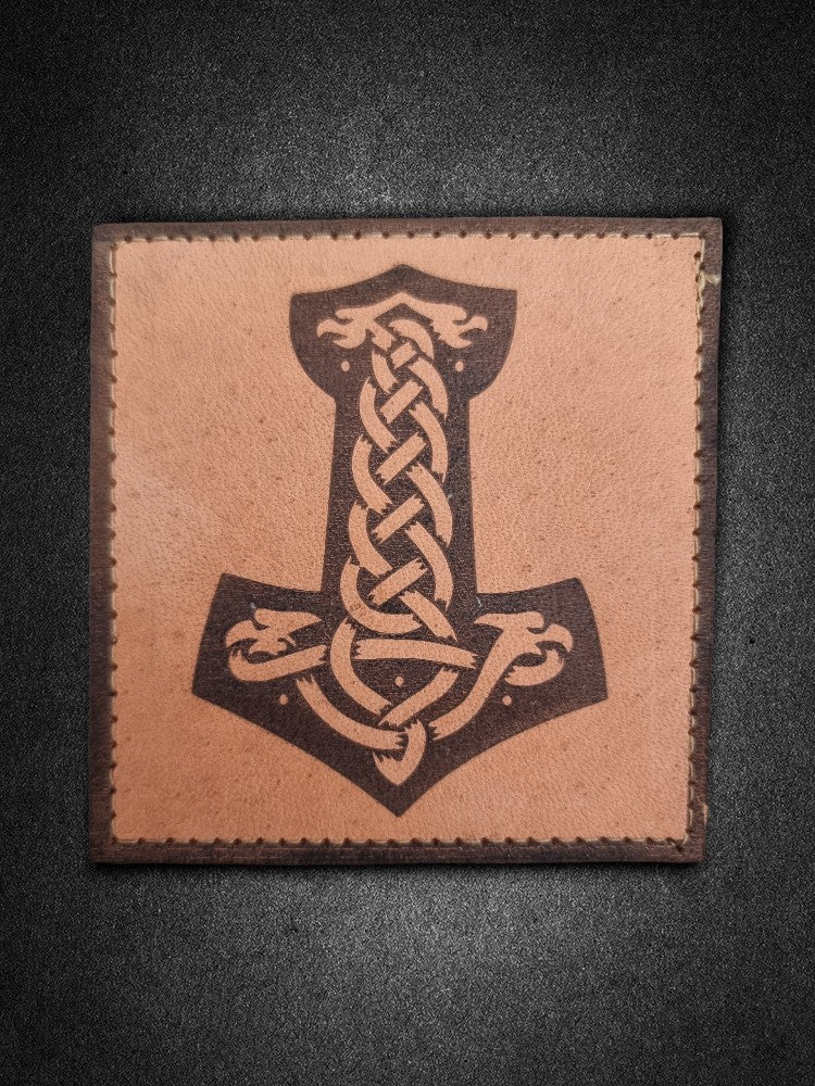 "Mjölnir" Leder Patch