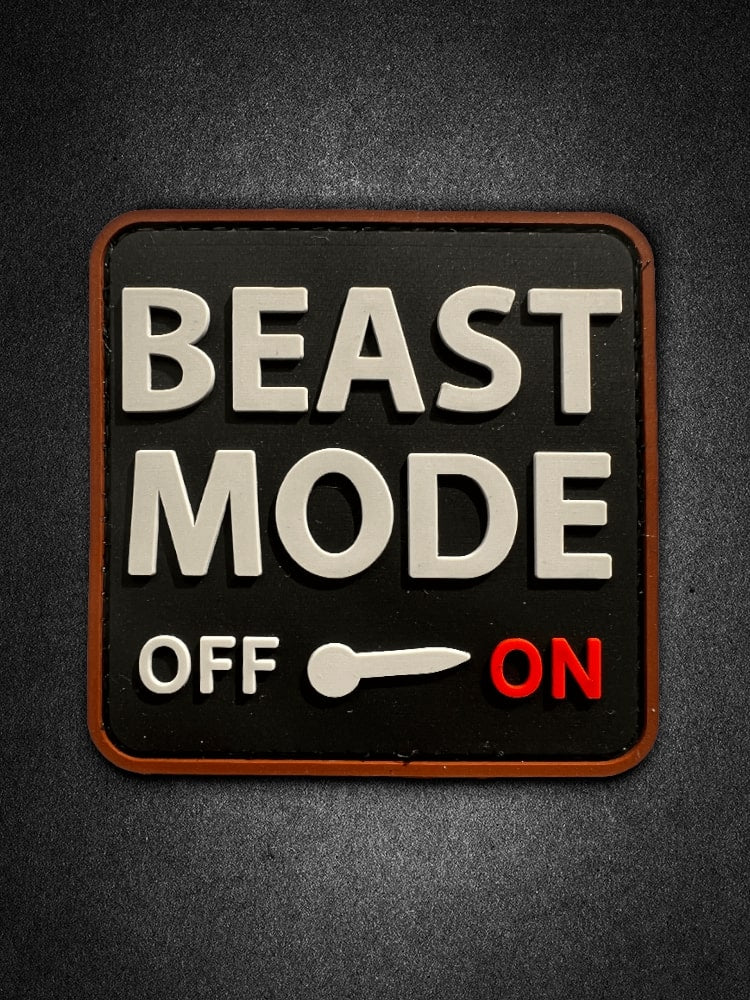 "Beast Mode" PVC Patch