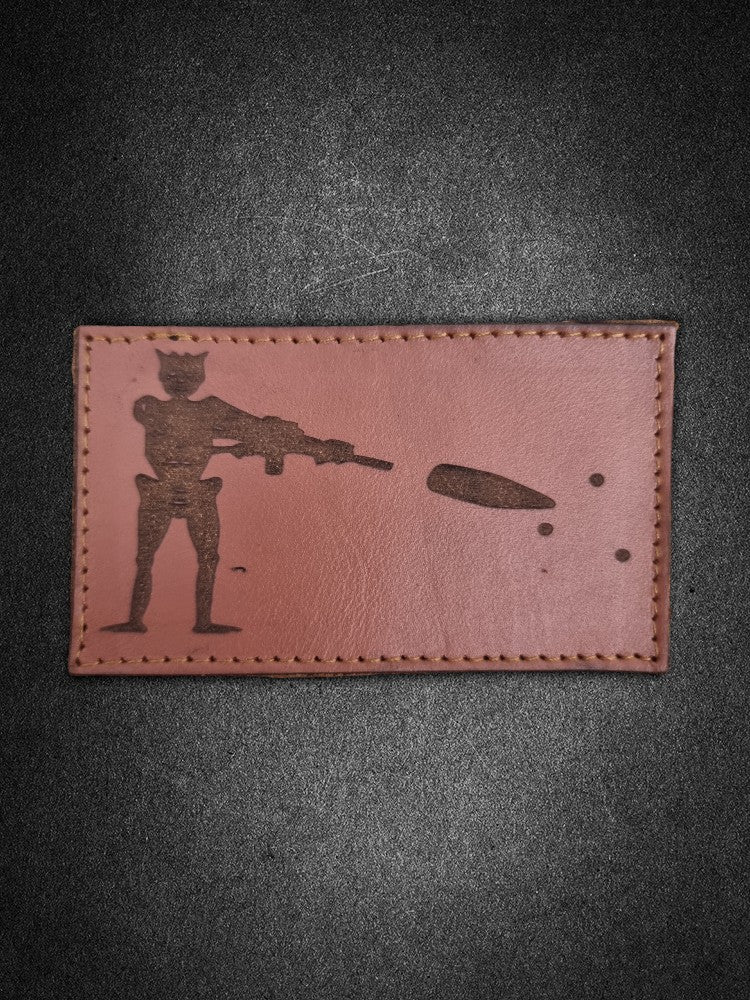 "Blackbeard" Leder Patch