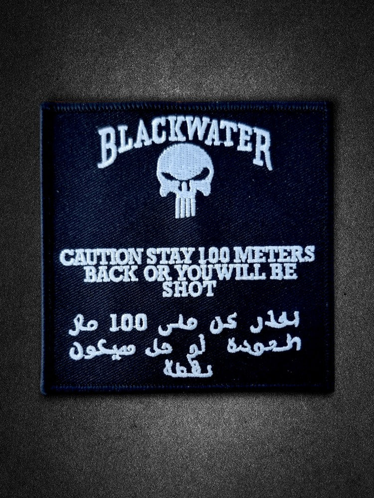 "Blackwater" Woven Patch