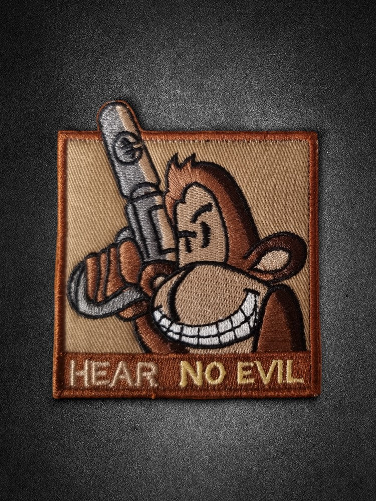 "Hear No Evil" Stick Patch