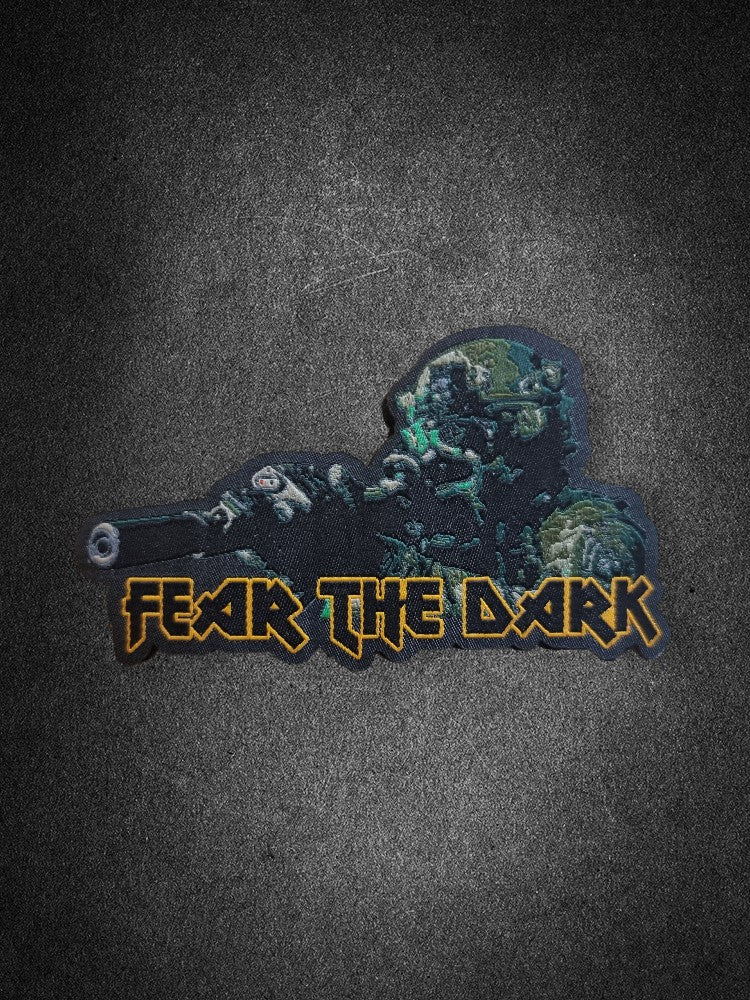 "Fear The Dark" Woven Patch