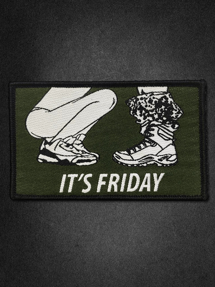 "It´s Friday" Woven Patch