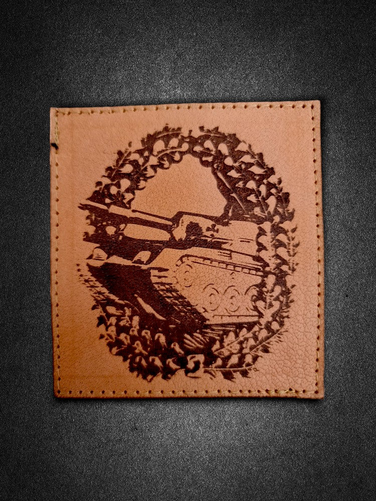 "Panzertruppe" Leder Patch