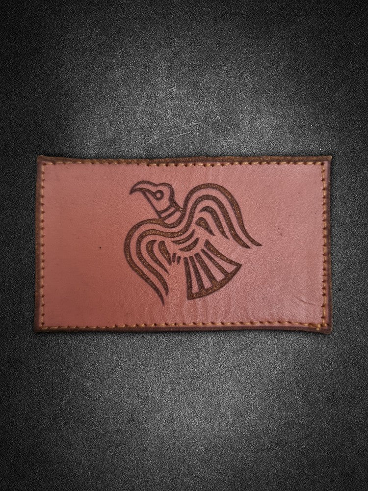 "Rabenbanner" Leder Patch