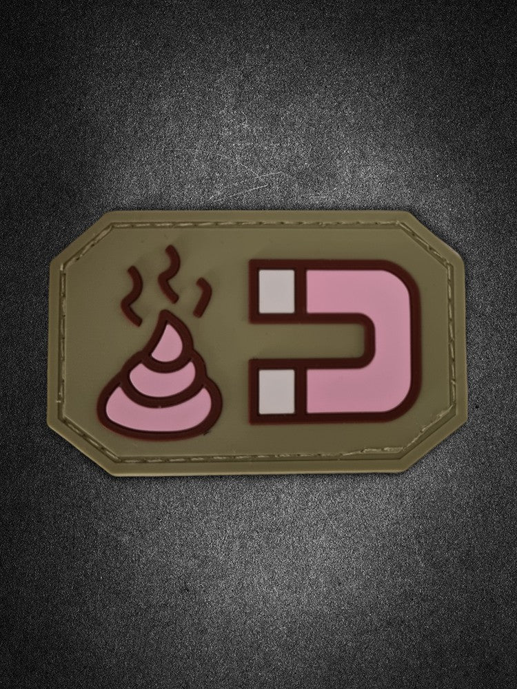 "Scheißmagnet" PVC Patch