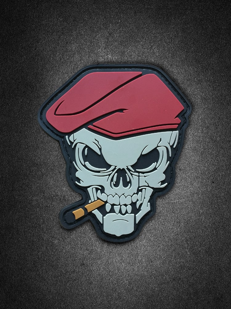 "Rauchender Fallschirmjäger" PVC Patch
