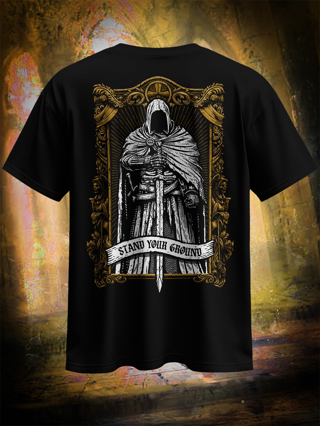 "Stand Your Ground" Heavy Oversize Shirt