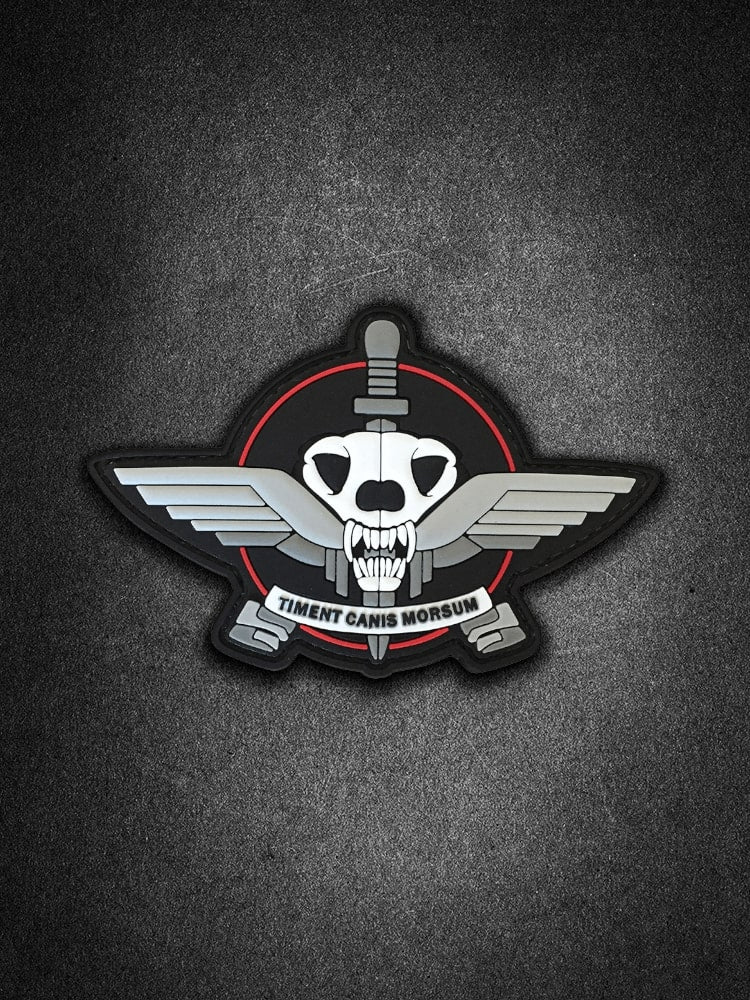 "Timent Canis Morsum" PVC Patch