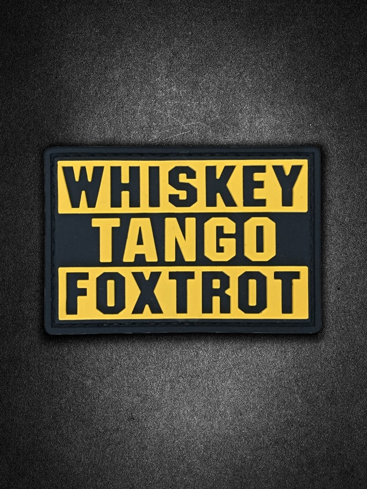 "Whiskey Tango" PVC Patch