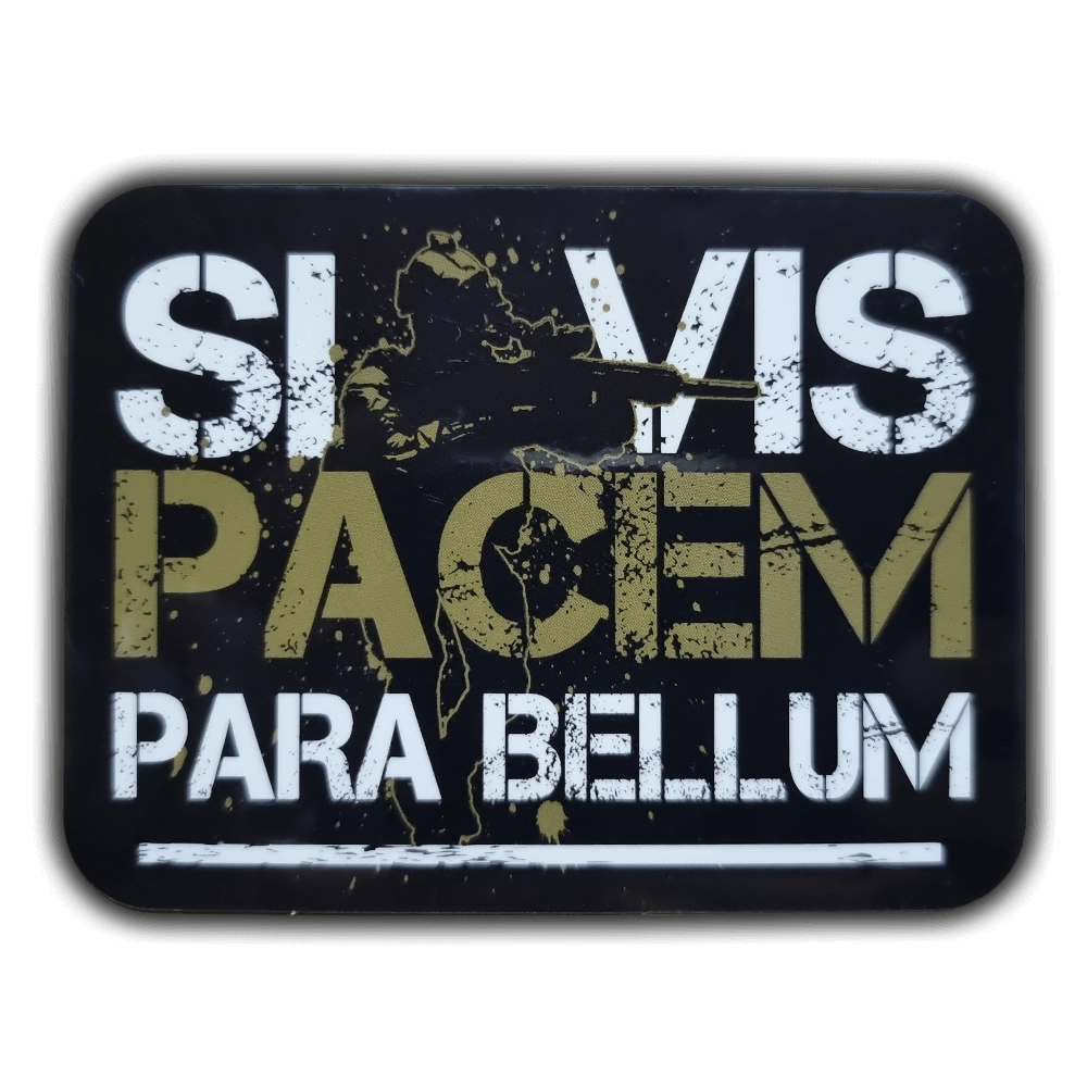 "SI VIS PACEM" Premium Sticker