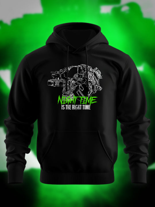"Night Time" Premium Hoodie