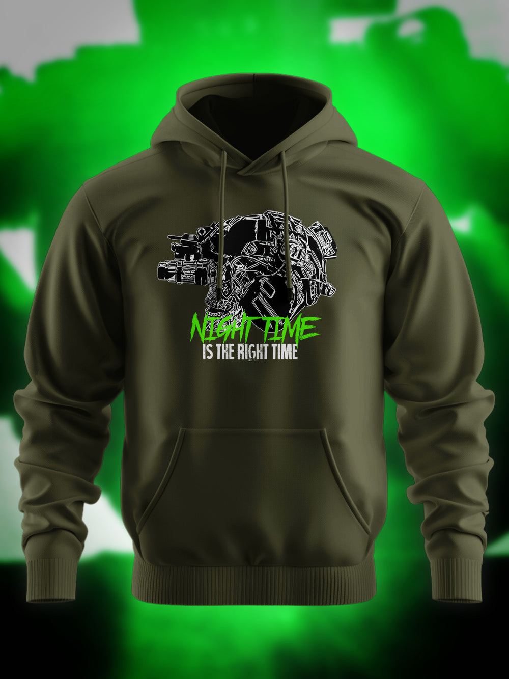 "Night Time" Premium Hoodie