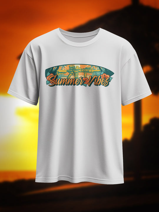 "Summer Vibes 2025" Heavy Oversize Shirt