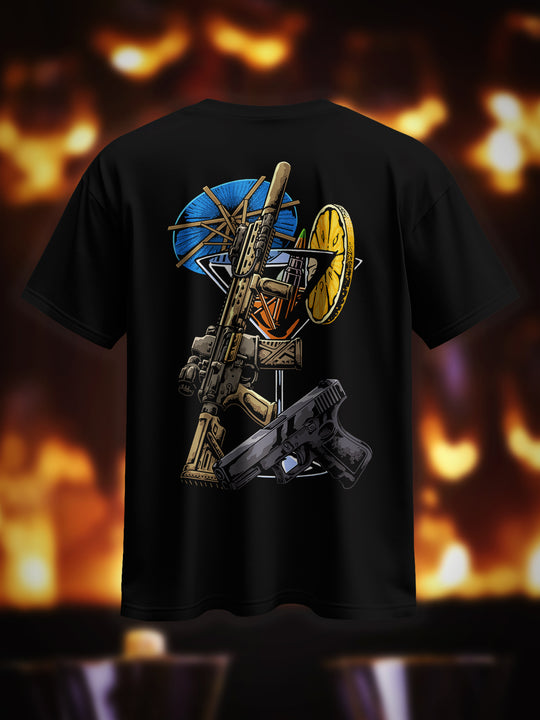 "End of Mission" Heavy Oversize Shirt