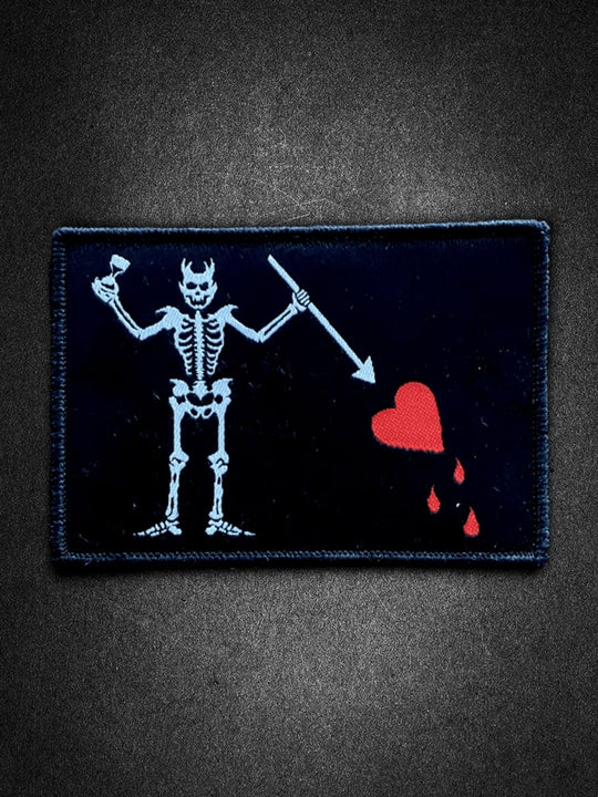 "Blackbeard" Woven Patch