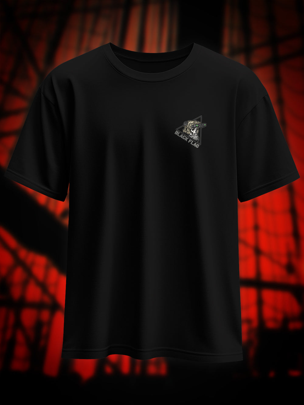 "Burn the Ships" Heavy Oversize Shirt