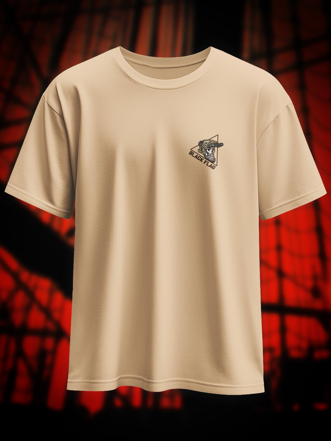 "Burn the Ships" Heavy Oversize Shirt