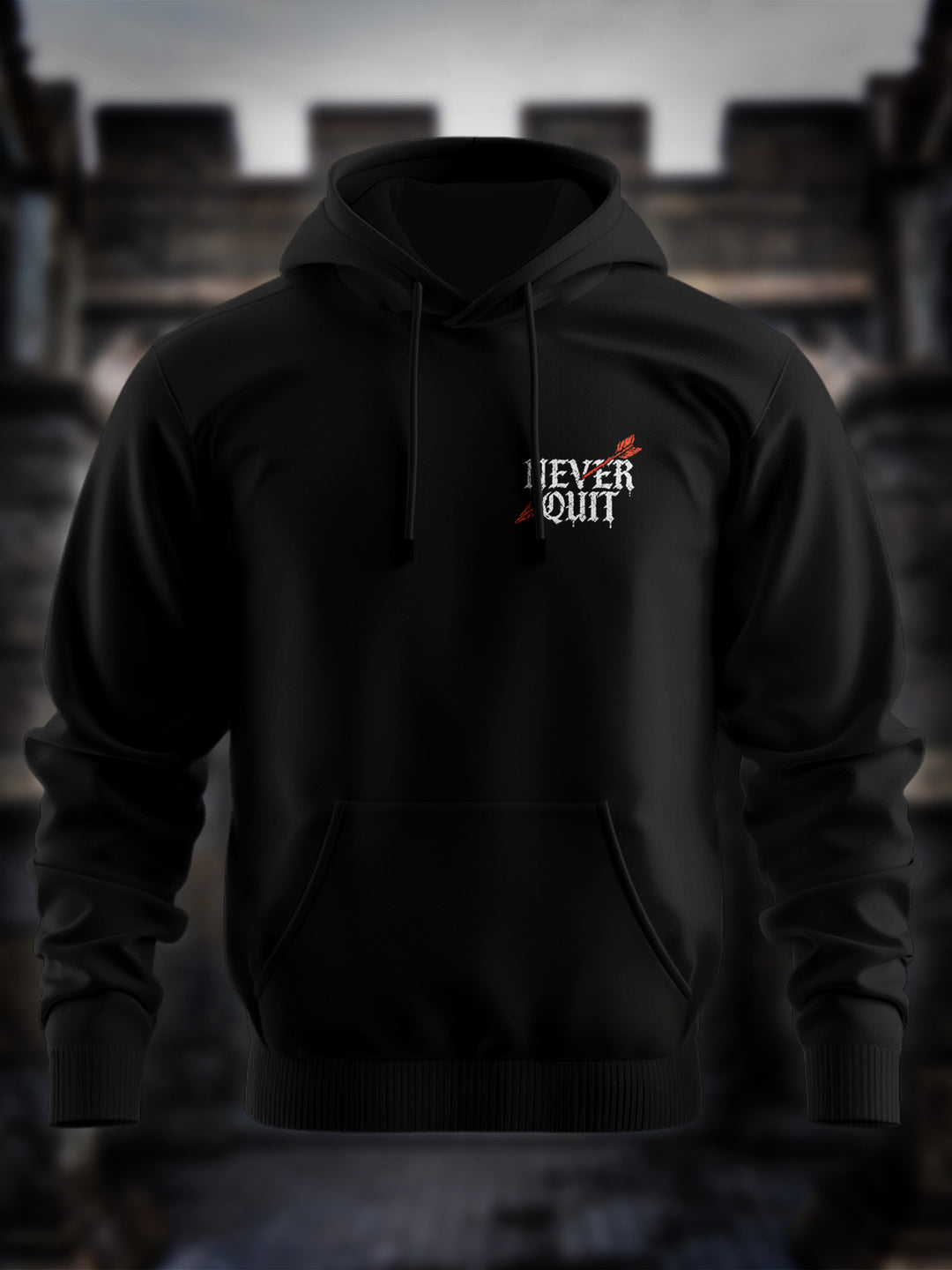 "Never Quit" Premium Hoodie