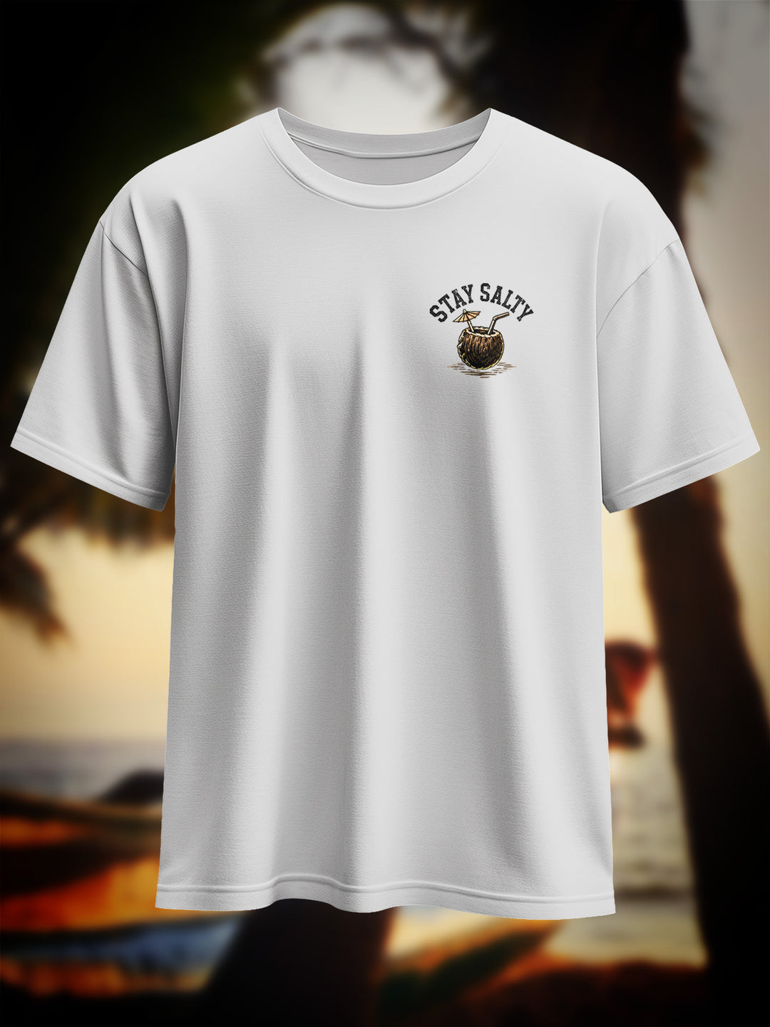 "Stay Salty" Heavy Oversize Shirt