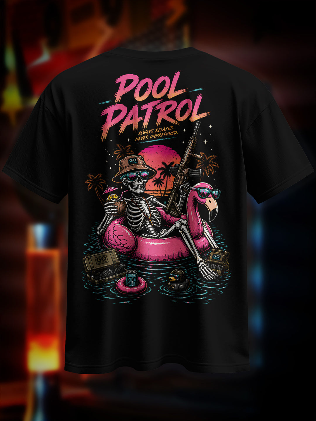 "Pool Patrol" Heavy Oversize Shirt
