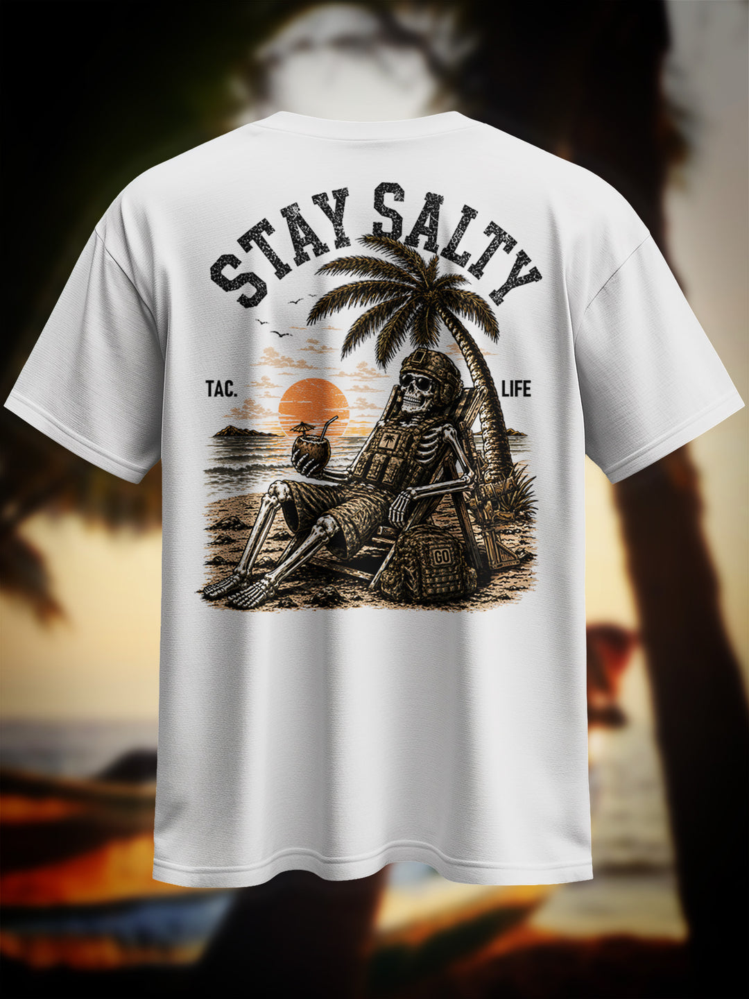 "Stay Salty" Heavy Oversize Shirt