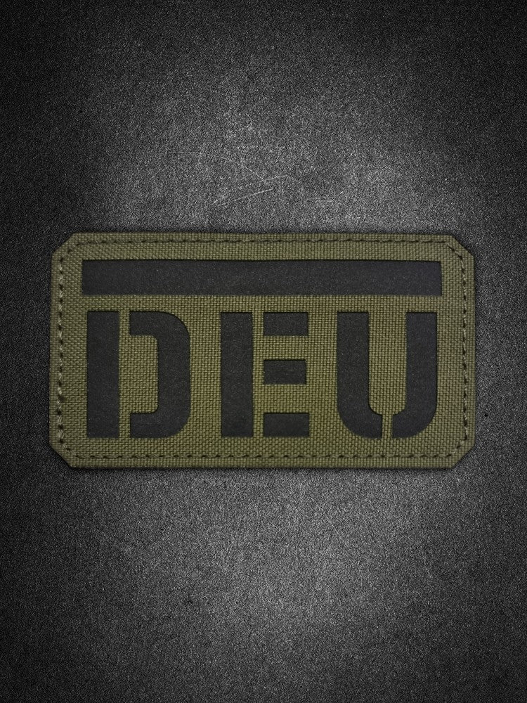 "DEU" Lasercutpatch