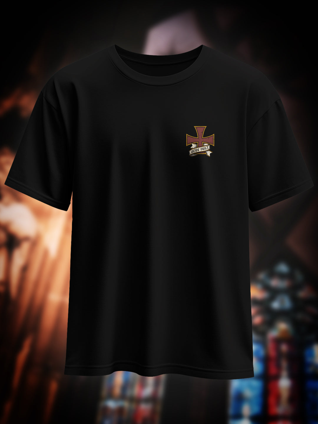 "Deus Vult" Heavy Oversize Shirt