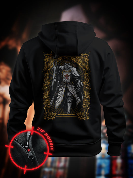 "Deus Vult" Zip Hoodie