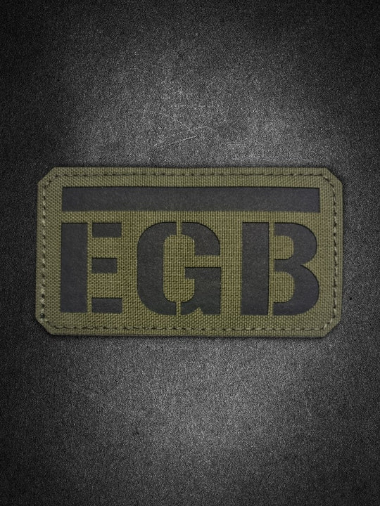 "EGB" Lasercutpatch