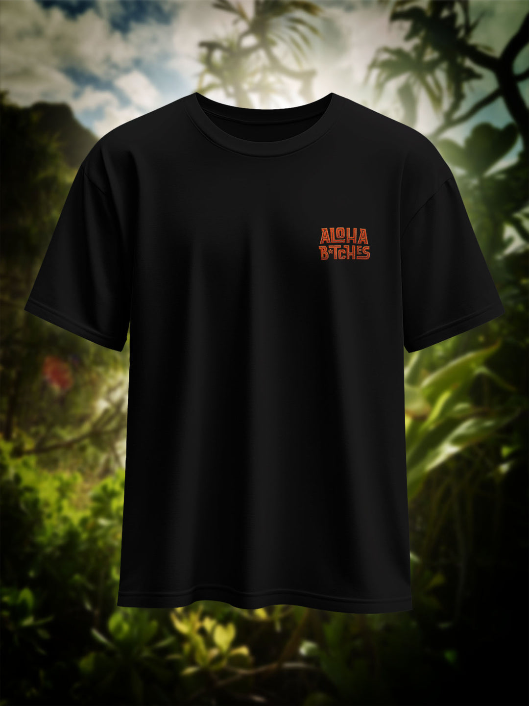 "Aloha B*tches" Heavy Oversize Shirt