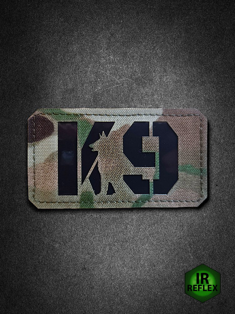 "K9" Lasercutpatch IR