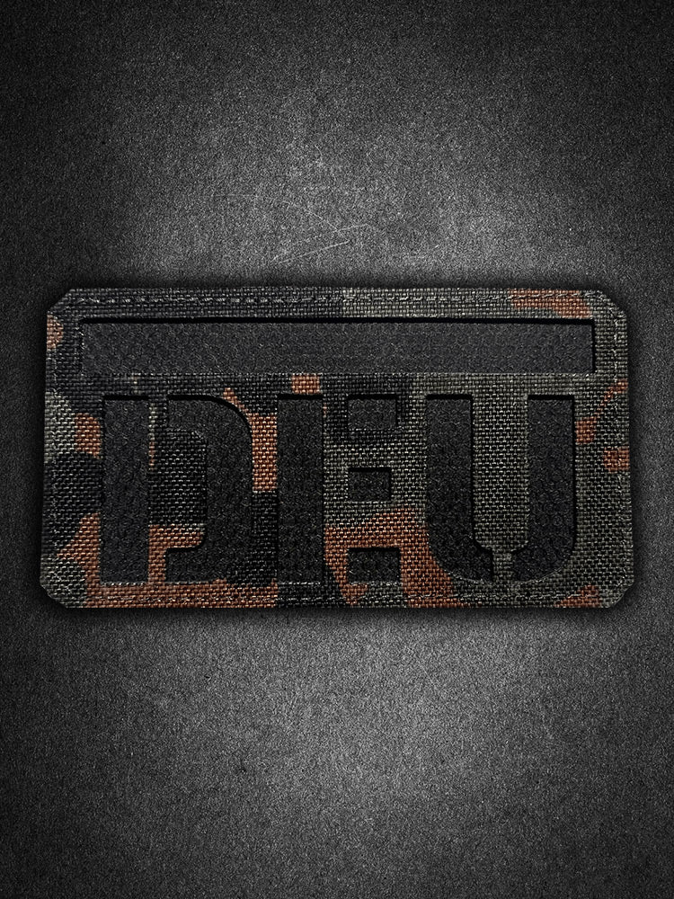"DEU" Lasercut Patch