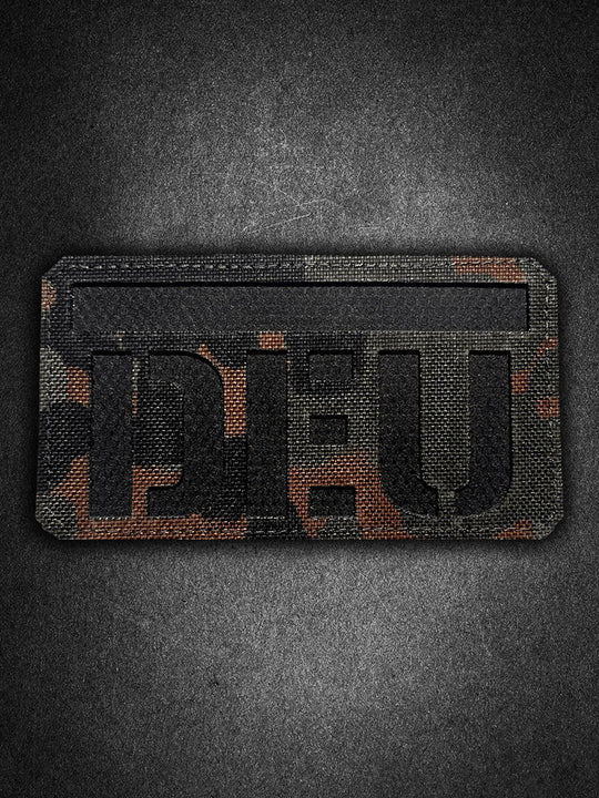"DEU" Lasercut Patch