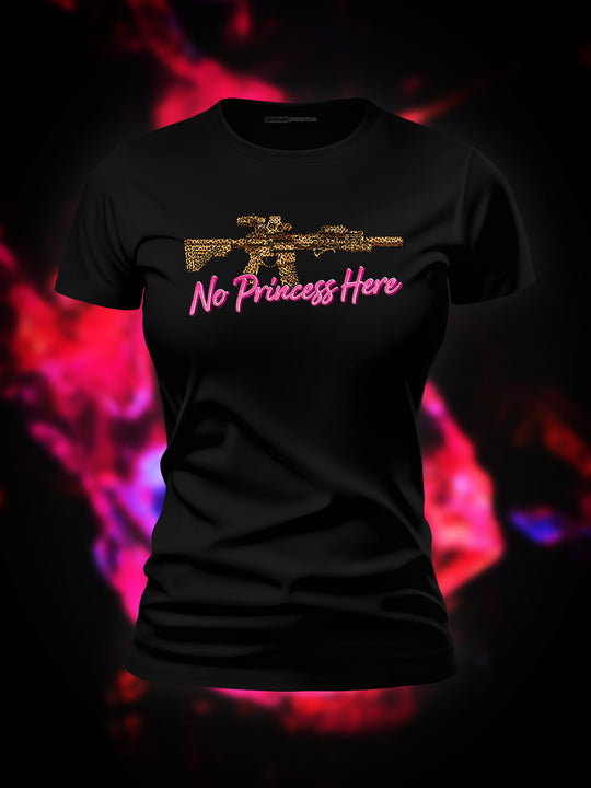 "No Princess" Damen T-Shirt