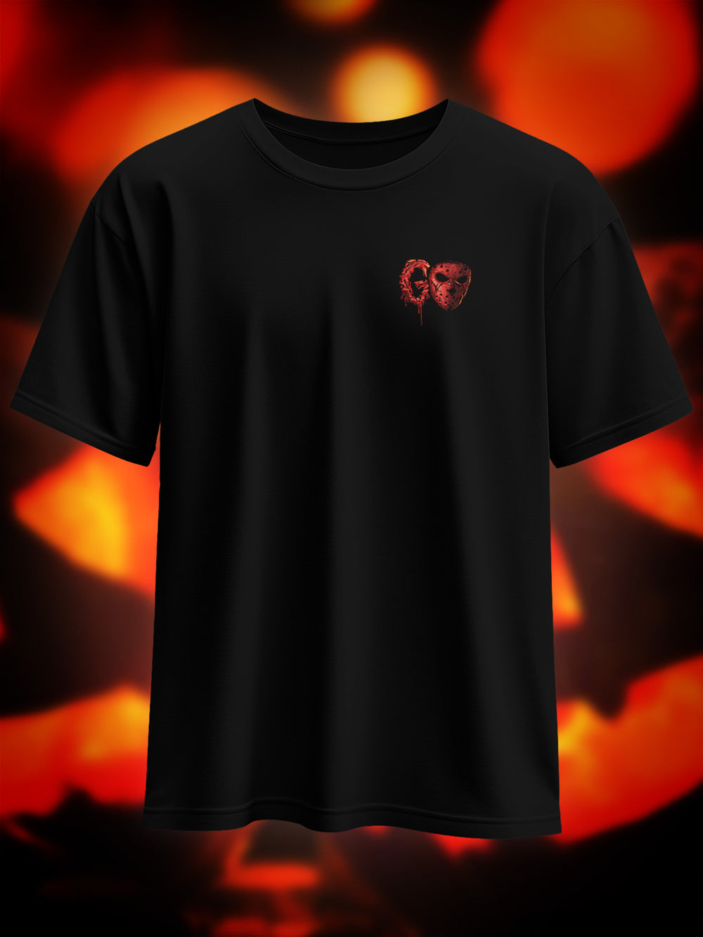 "Trick or Breach" Premium Oversize Shirt