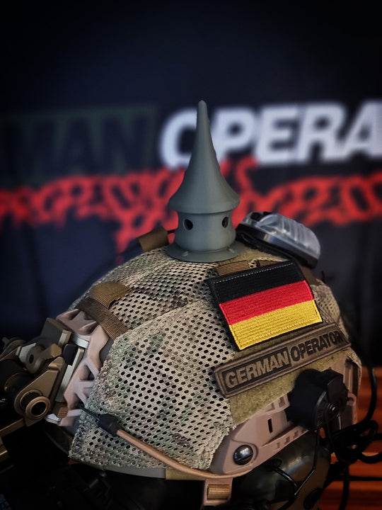 "Tactical Pickel" Helmaufsatz mit Klett