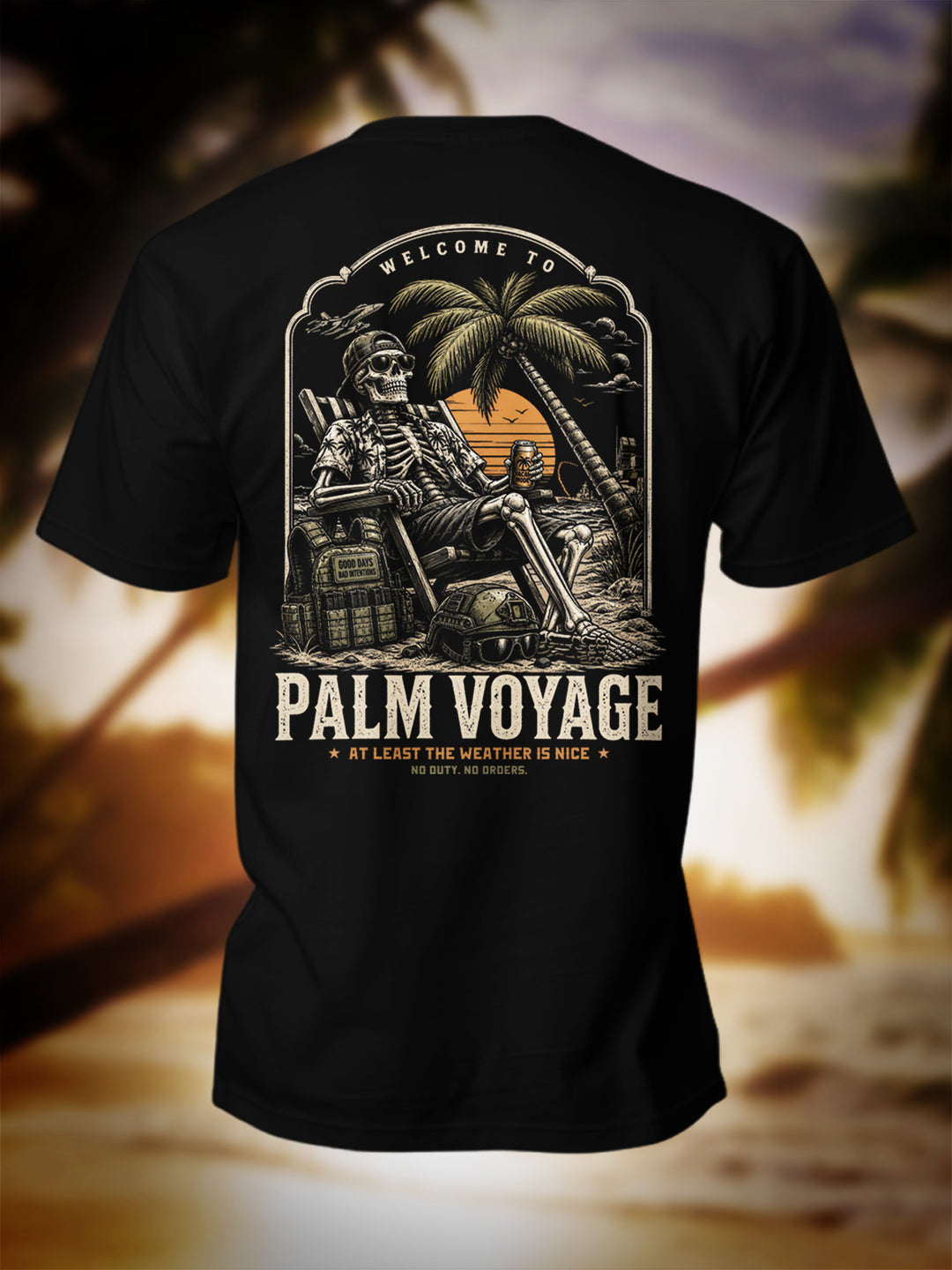 "Palm Voyage" Premium Shirt