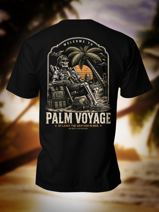 "Palm Voyage" Premium Shirt