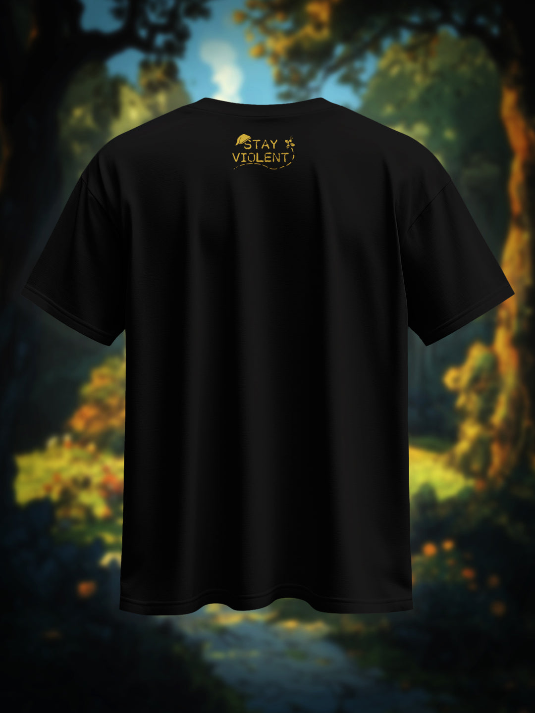 "Stay Violent" Heavy Oversize Shirt