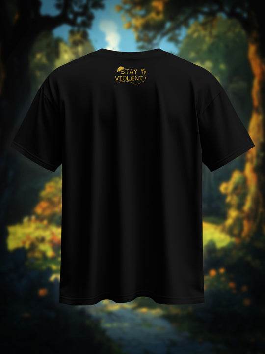 "Stay Violent" Heavy Oversize Shirt