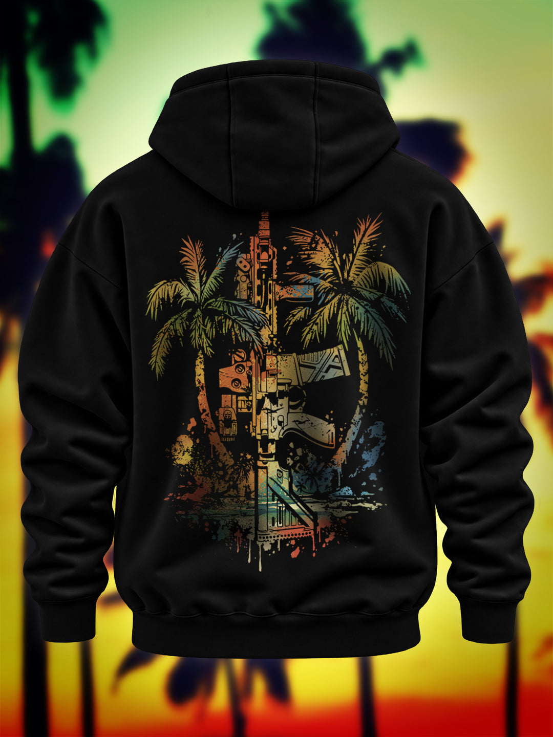"Tropical Ninety Five" Oversize Hoodie